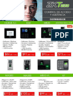 31 - Sistema Acceso y Asistencia Zkteco