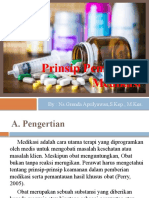 Prinsip Pemberian Medikasi: By: Ns - Grenda Aprilyawan, S.Kep., M.Kes