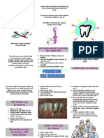 Leaflet Cara Menggosok Gigi Yang Benar