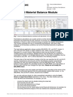 Fig. 1. Heat and Material Balance Workbook With BALANCE, IN1 and OUT1 Sheets