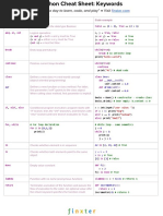 PYTHAN OPN CheatSheet-Python-1 - Keywords1 (1) - Merged