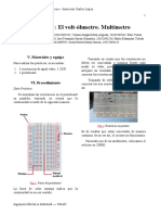 Medir resistencias en paralelo con multímetro