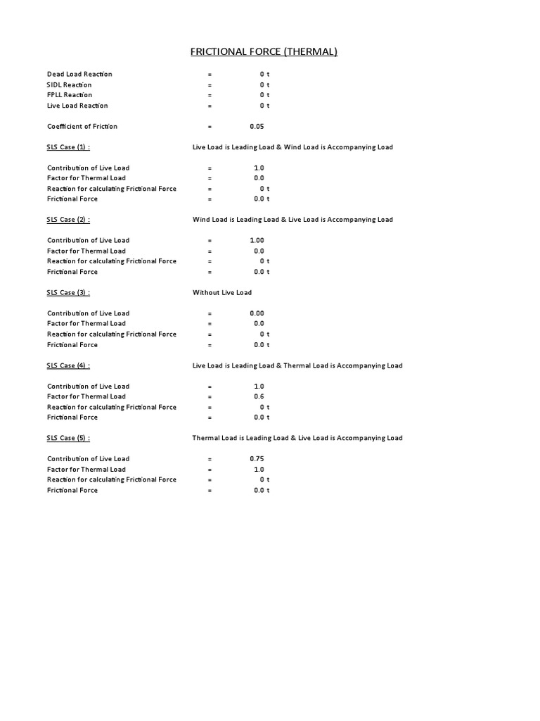 Load Cal2PIN Bearing Final 42.755m Span PDF Deep Foundation