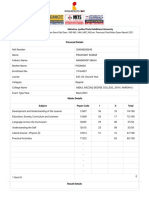 Even Sem - Odd Sem - MD MS - MA, MSC, MCom - Previous - Final Main Exam Result 2021 - Mahatma Jyotiba Phule Rohilkhand University