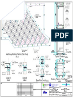 Reaction Wall: Machinery Working Platform (Plan View) Typical Elevation