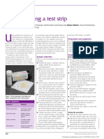 Urinalysis Test Strip 2019