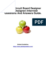 Printed Circuit Board Designer PCB Designer Interview Questions and Answers 37716