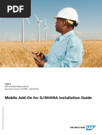 Mobile Add-On For S/4HANA Installation Guide