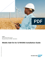 Mobile Add-On For S/4HANA Installation Guide