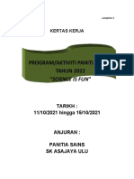 Kertas Kerja Minggu Panitia Sains 2021