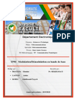 Rapport TP01 CN  Modulation Démodulation en bande de base