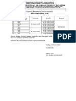 Jadwal Pengambilan Wearpack