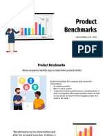 Product Benchmarks: Janne Hillary, S.Si., M.Si