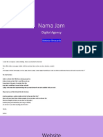 Namajam Website Brief - Fiver