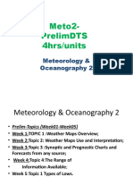 Meto2-Prelimdts 4Hrs/Units: Meteorology & Oceanography 2