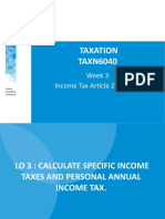 PPT3-Income Tax Article 21 and 22