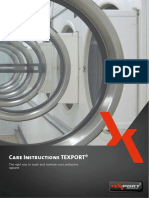 Care Instructions TEXPORT® RBS®