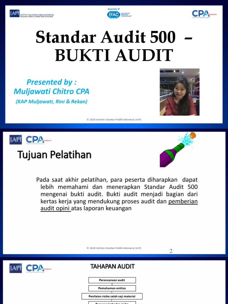 Sa 500 Bukti Audit | PDF