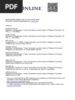 Treaty Termination and The Faults of Philippine Formalism