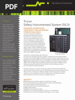 Tricon Safety Instrumented System (SIL3) : Ensuring Operational Continuity and Managing Operational Risks