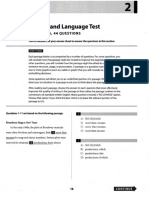 Writing and Language Test: 35 Minutes, 44 Questions