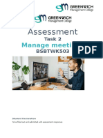 BSBTWK503 Assessment Task 2 Ing Orn 52709 .Docx