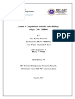 Journal of Computational Molecular and Cell Biology Subject Code: IMBI802