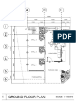Ground Floor Plan 1: T&B Up Store Room Service Area