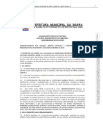 Credenciamento de bandas e artistas para eventos de São João da Barra