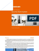 Smart Home Security Alarm System: Product Catalog 2021