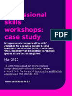 Interpersonal Communication Skills Workshop For A Leading Builder