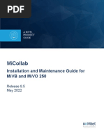 MiCollab Installation and Maintenance Guide For MiVB and MiVO 250