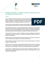 Propuesta de Instrucción con medidas aconsejables a implementar por parte de la Administración Pública de la CAE