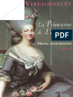 La Princesse de Lamballe, L'ange de marie-Antoinette-Alain Vircondelet