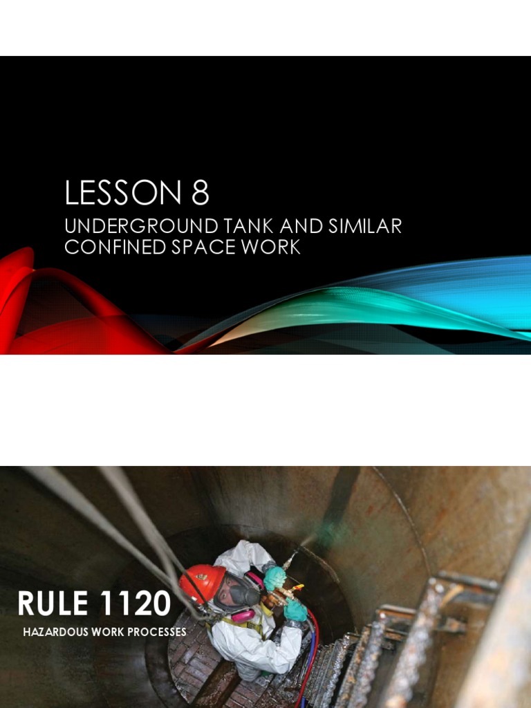 Confined Space Safety Procedures | PDF | Combustion | Chemistry