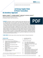 Sustainable Electrical Energy Supply Chain System