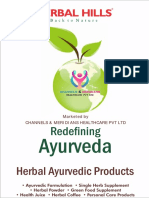 Redefining Ayurveda with Herbal Products and Health Formulations