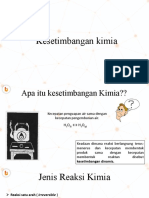 Kesetimbangan Kimia