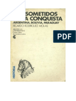 Libro Ricardo Rodríguez Molas - Los Sometidos de La Conquista