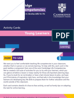 Activity Cards - Young Learners (Life Skills)