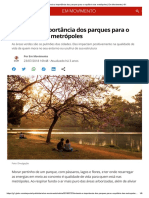 Texto base 1 - Entenda a importância dos parques para o equilíbrio das metrópoles _ Em Movimento _ G1