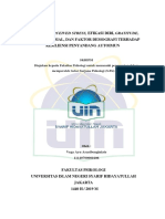 Pengaruh Perceived Stress, Efikasi Diri, Gratitude, Dukungan Sosial, Dan Faktor Demografi Terhadap Resiliensi Penyandang Autoimun