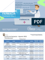 Arcsa Cz3 Turnos de Farmacias Chimborazo Agosto 2022