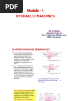 Module - 4 Hydraulic Machines