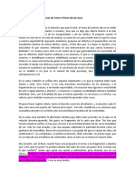 Comentario a la quinta carta de Freire sobre el primer día de clase