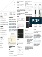 Cheat Sheet - Programming Language