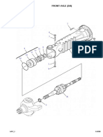 FIG FIG 3410 3410 Front Front Axle AXLE (3/6) (3/6) : WH7 - 1 WH7 - 1 C-0260 C-0260