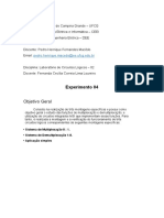 UFCG - Experimento 04 - Sistemas de Multiplexação e Demultiplexação