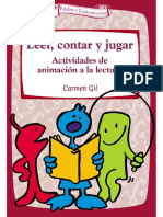 Leer, Contar y Jugar. Actividades de Animación A La Lectura