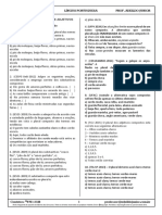 PLURAL DOS SUBSTANTIVOS E ADJETIVOS COMPOSTOS - EXERCÍCIOS